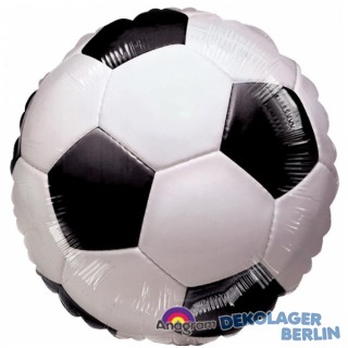 Folienballon als Fussball 43cm