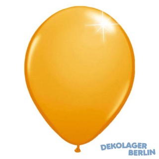 Luftballons orange metallic 30 cm 12