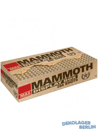 Silvester Feuerwerk Batterie Mammoth von Lesli