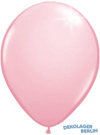 Luftballons rosa metallic 30 cm 12