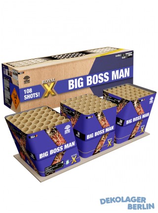 Silvester Feuerwerk Batterie Verbund Big Boss Man von Lesli
