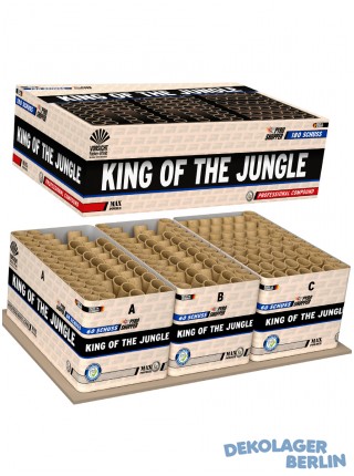 Silvester Feuerwerk Batterie Verbund King Of The Jungle von Lesli