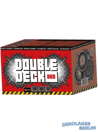 xplode Feuerwerk Batterie Double Deck Red