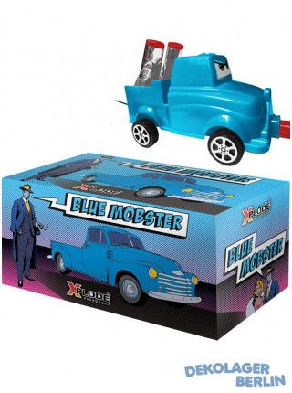 xplode Feuerwerk fahrendes Auto mit Fontänen Blue Digga