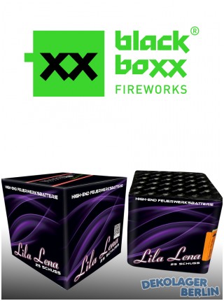 Blackboxx Silvester Feuerwerk Batterie Lila Lena