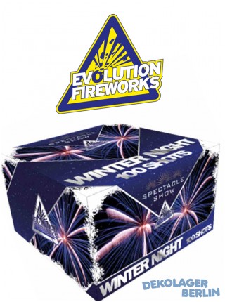 Evolution Silvester Feuerwerk Showbox Winternight