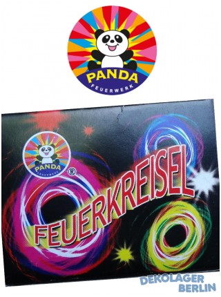 Jugendfeuerwerk Panda Feuerkreisel 10'er Schachtel