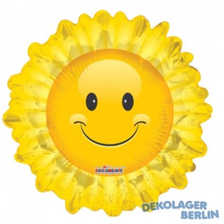Folienballon lächelnde Sonne 74 cm