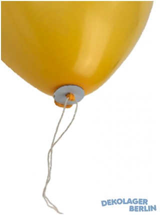 Luftballon Fix Verschluss Eco aus Baumwolle und Karton