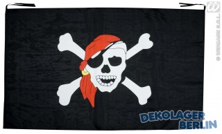 Piratenfahne oder Piraten Flagge