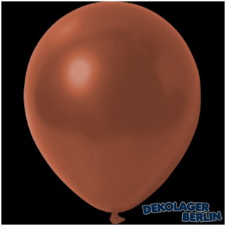 Luftballons Ballons metallic kupfer