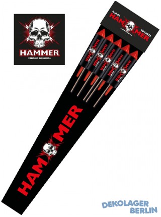 5 Gaoo Hammer Rockets Salutraketen