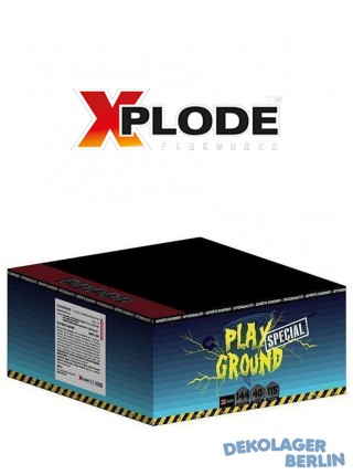 Silvester Feuerwerk Batterie Playground Special von Xplode
