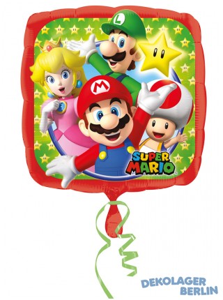 Folienballon Super Mario