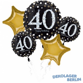 Ballon Bouquet zum 40. Geburtstag
