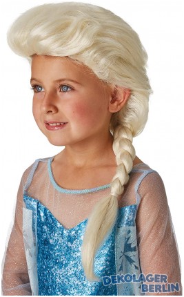 Original Elsa Perücke aus Frozen als Kinderperücke