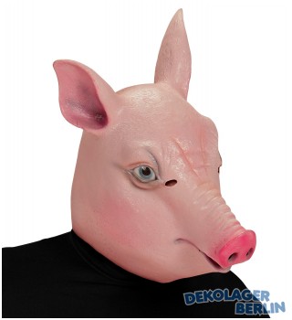 Maske als Schwein