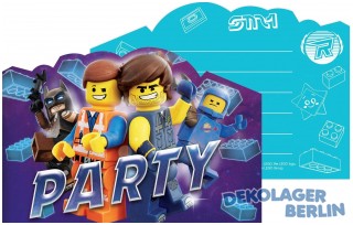 Einladungskarten Lego Movie 2