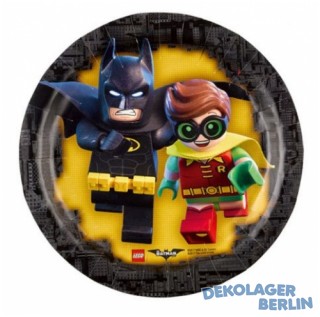 8 Lego Batman Party Teller 18 cm