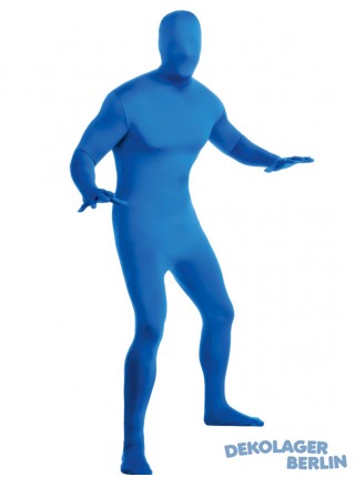 Second Skin Suit in blau