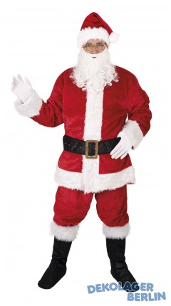 Weihnachtsmann Komplett Kostüm Deluxe