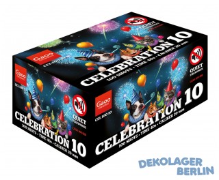 Gaoo Feuerwerk Batterie Verbund Celebration 10