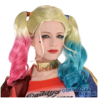 Harley Quinn Perücke aus Suicid Sqzad