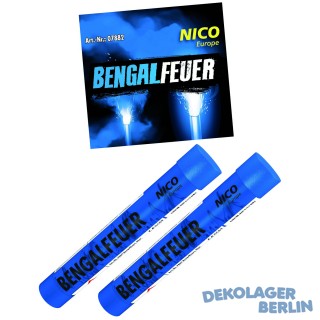 2 Bengalische Fackeln blau von Nico