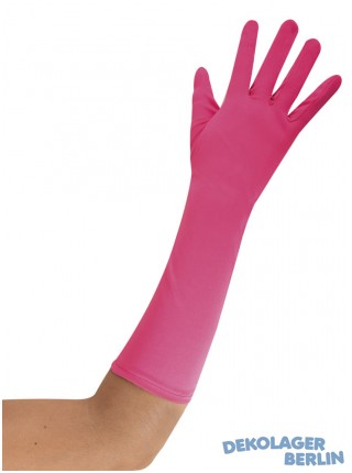 Handschuhe 40 cm Pink