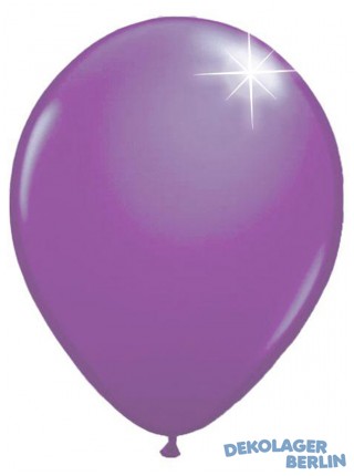 Luftballons lila violett metallic 30 cm 12