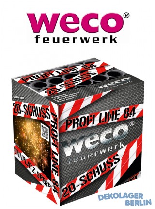 Silvester Feuerwerk Batterie Profi Line 8.4 von Weco