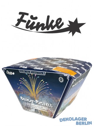 Funke Feuerwerk Fcher Batterie Brokat Pastell