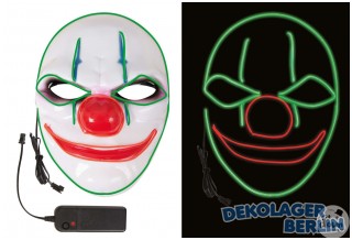 Leuchtende Purge Maske Killer Clown