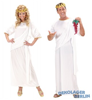 Kostüm Römer oder Grieche Tunica für Damen und Herren Toga