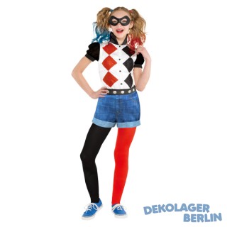 Harley Quinn Suicide Kostüm für Kinder und Jugendliche