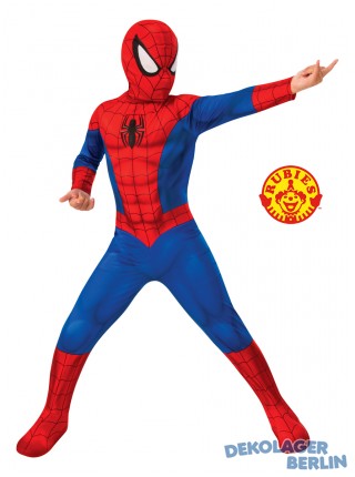Original Spiderman Classic Kostüm für Kinder