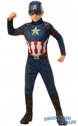 Original Captain America Kostüm für Kinder