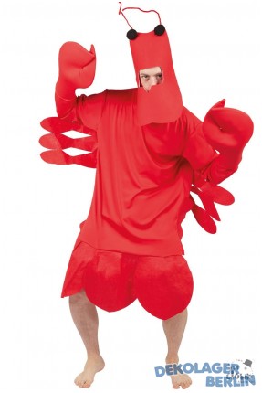 Hummer Lobster oder Krabben Kostüm