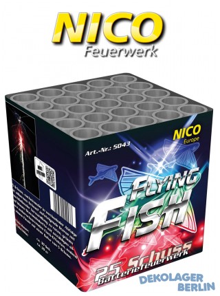 Nico Feuerwerk Batterie Flying Fish