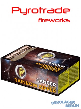 Pyrotrade Feuerwerk Batterie Rainbow Zipper
