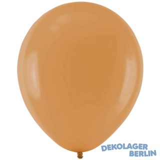 Luftballons Ballons Pastell Mokka Braun