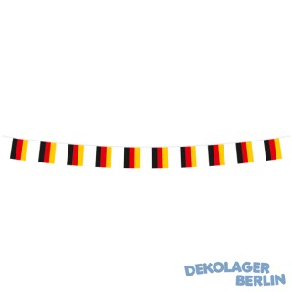 Deutschland Wimpelkette als Flaggenkette 2,7m