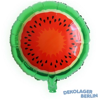 Folienballon Melone Wassermelone 45 cm