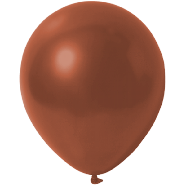 Deko Luftballons Ballons metallic kupfer 30 cm 12"
