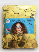 250g Metallic Konfetti rund 23 mm in verschiedenen Farben