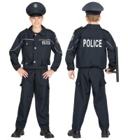 Police Polizei Kostüm als Polizist Kinderkostüm