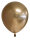 Deko Chrome oder Spiegel Luftballons gold 30 cm 12"