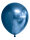 Deko Chrome oder Spiegel Luftballons blau 30 cm 12"
