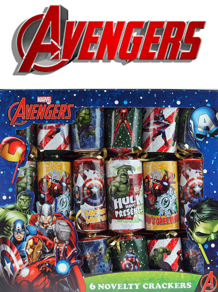6er Mega Knallbonbons Avangers Superhelden