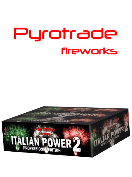 Silvester Feuerwerk Italien Power 2 Verbund von Pyrotrade